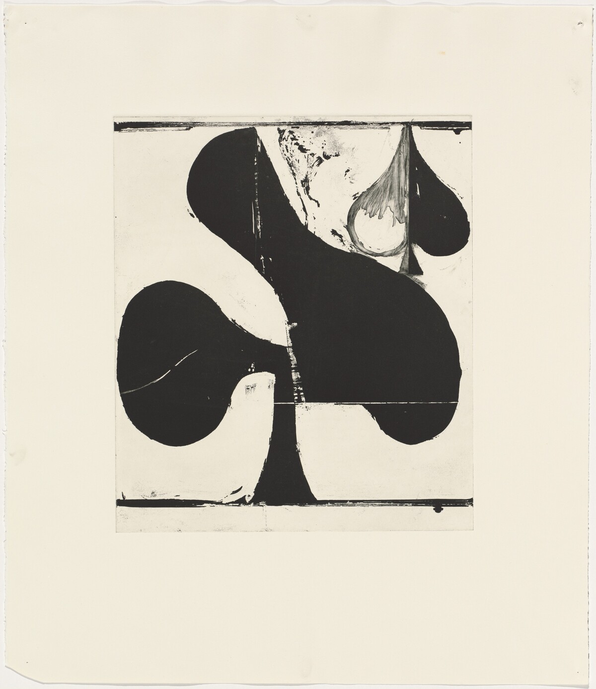 Combination [working proof 15] by Richard Diebenkorn