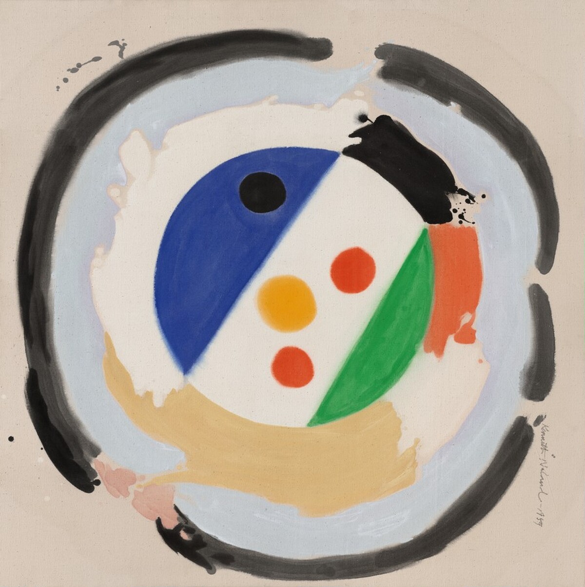 The Clown by Kenneth Noland