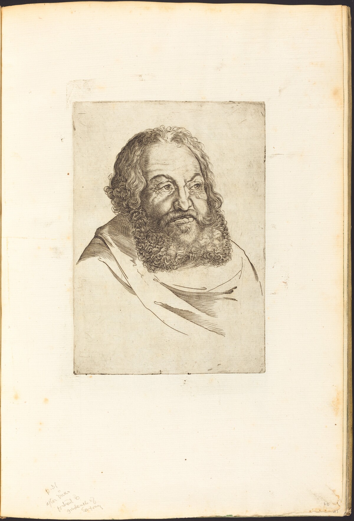 Print from Drawing Book by Luca Ciamberlano