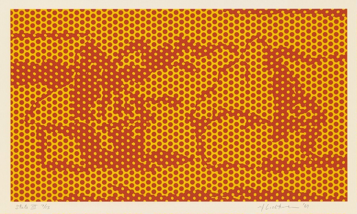 Haystack #6 (State III) by Roy Lichtenstein