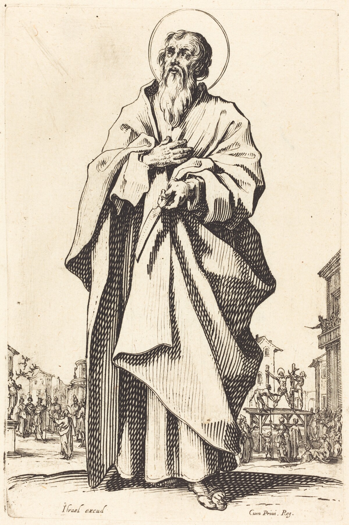 Saint Bartholomew by Jacques Callot