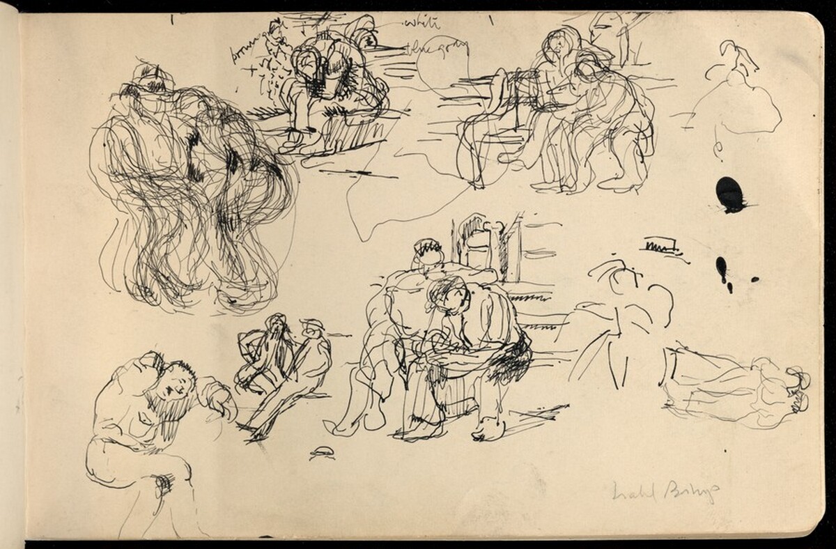 Isabel Bishop Early Sketchbook by Isabel Bishop