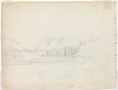 Highlands from Newburgh [verso]
