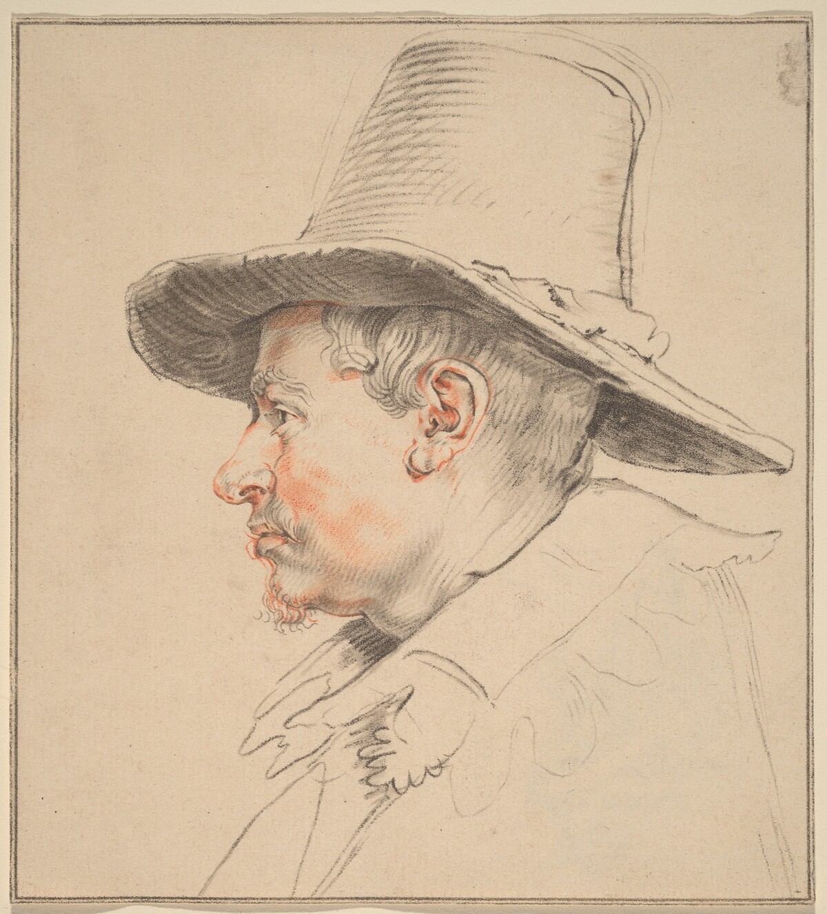 Salomon de Bray (formerly Jan van Goyen) by Cornelis Ploos van Amstel (editor) and Johannes Kornlein (printmaker), after Jan de Bray (formerly Sir Anthony van Dyck)