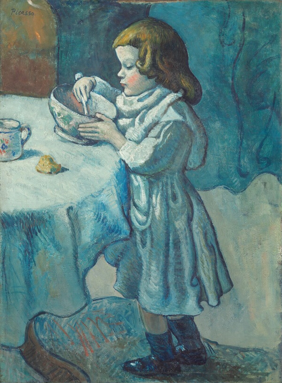 Le gourmet by Pablo Picasso