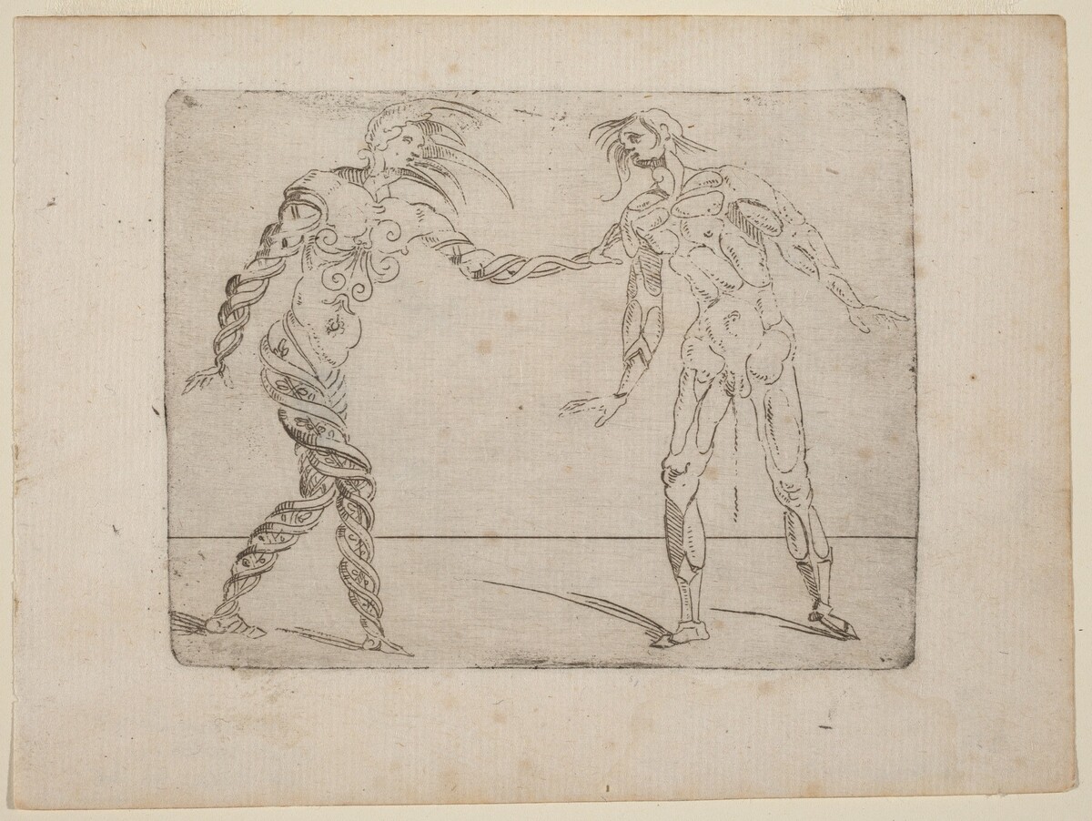 From "Bizzarie di varie Figure" by Giovanni Battista Bracelli