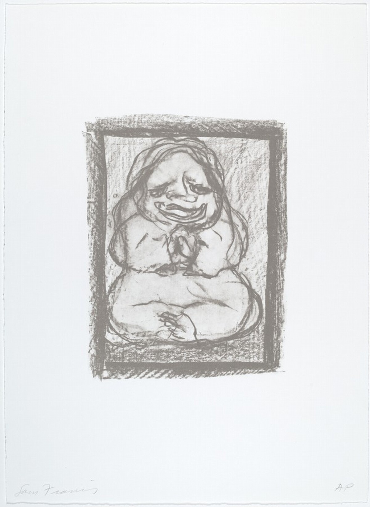 Self-Portrait by Sam Francis