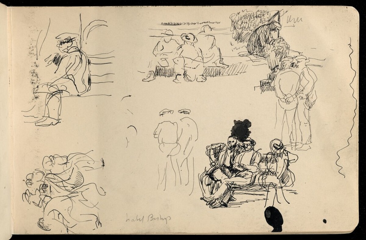 Isabel Bishop Early Sketchbook by Isabel Bishop