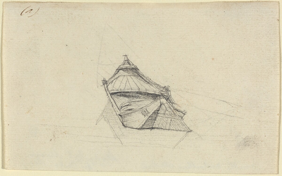 Seine Boat for "Le Pont-au-Change" by Charles Meryon