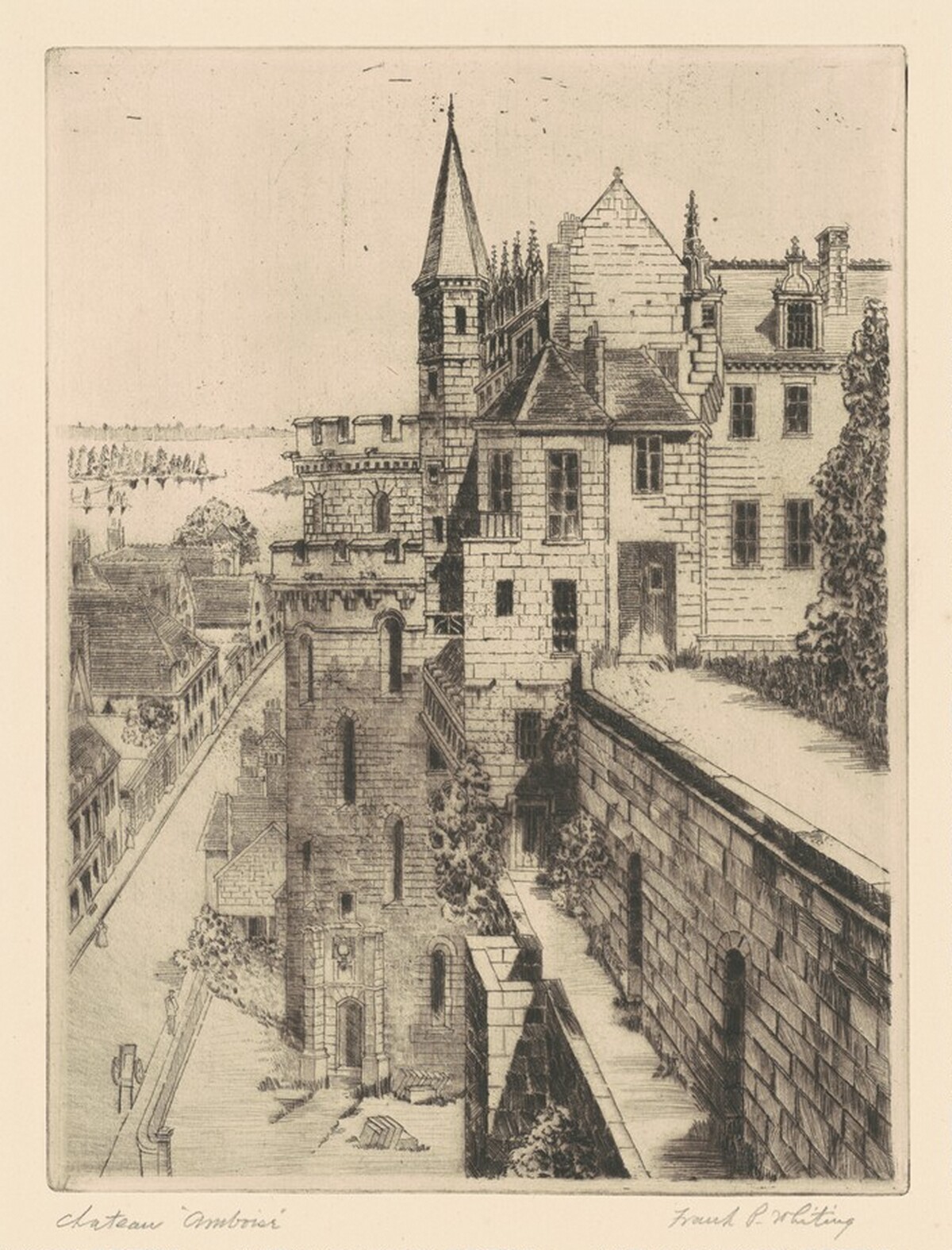 Chateau Amboise by Frank P. Whiting