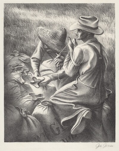Untitled (Sacking Grain)