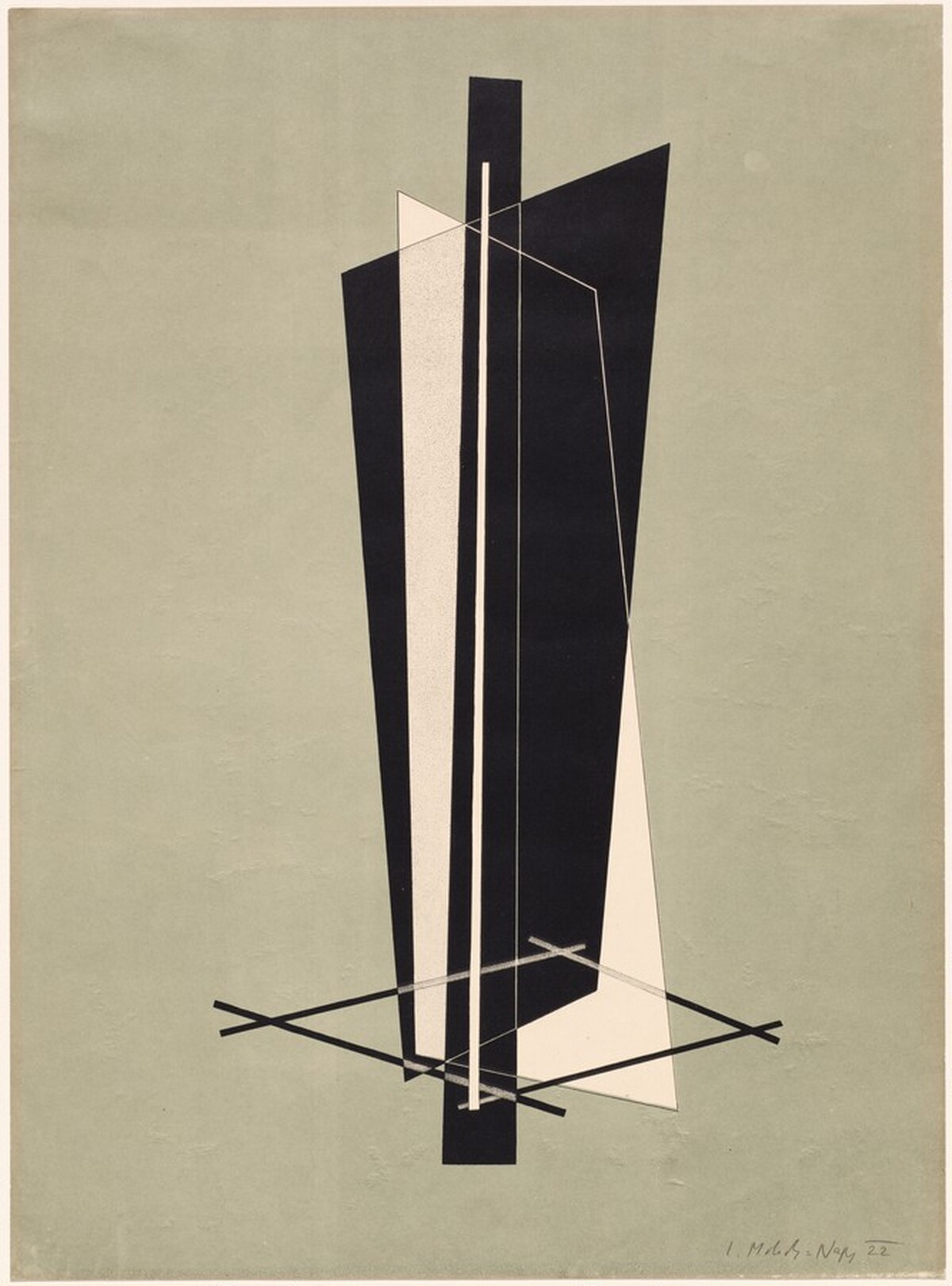 Construction IX by László Moholy-Nagy