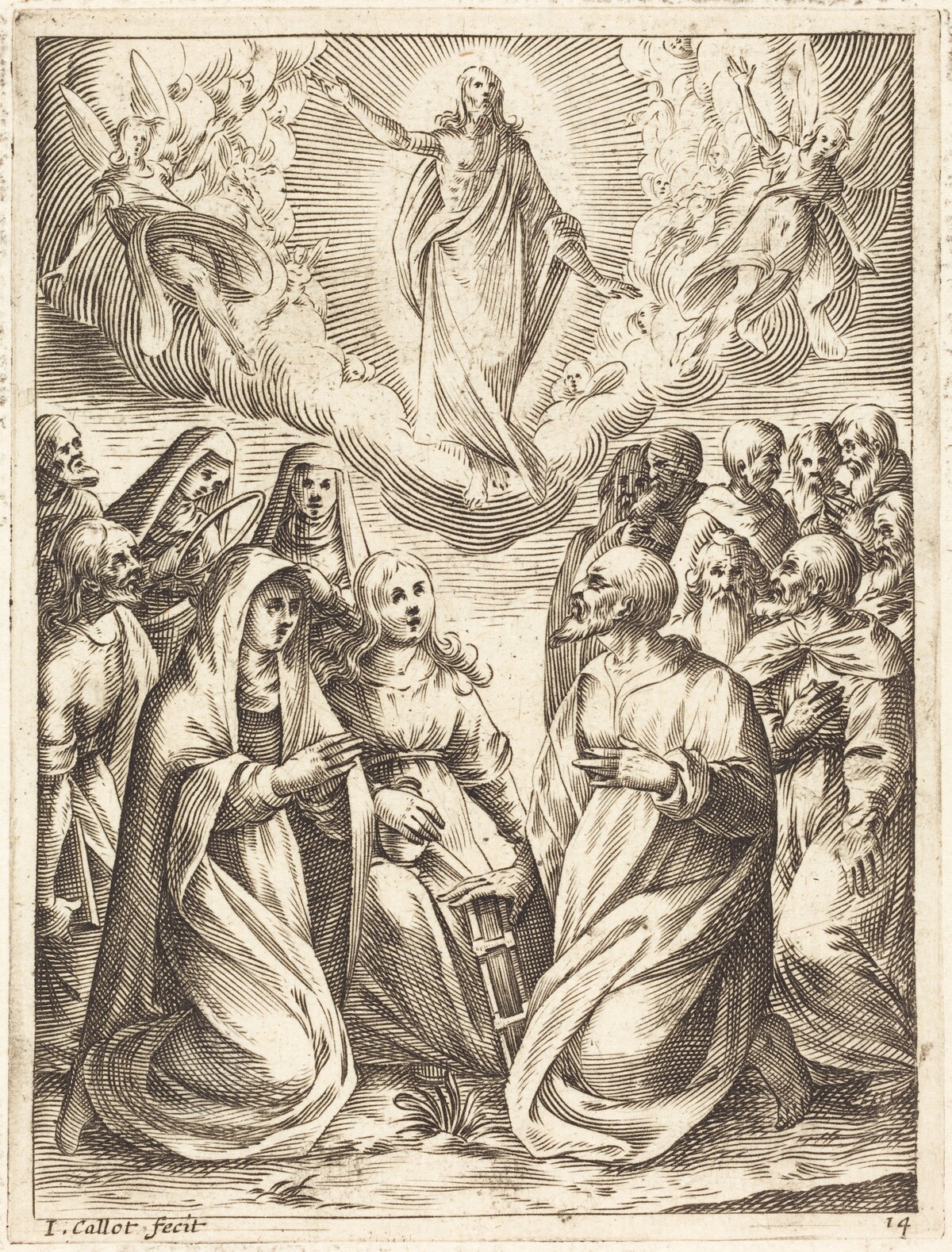 The Ascension by Jacques Callot