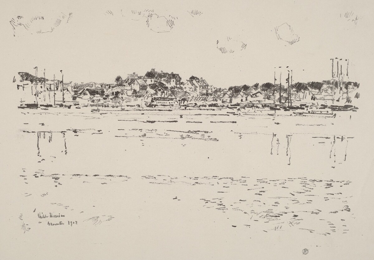 Inner Harbor by Childe Hassam