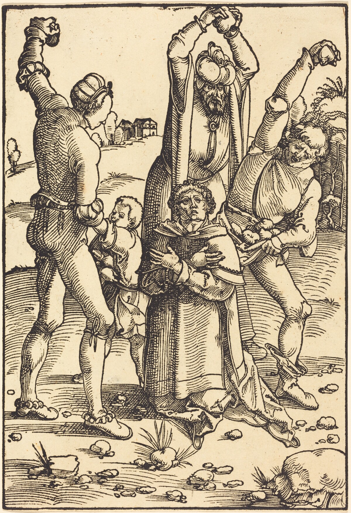 The Stoning of Saint Stephen by Hans Baldung Grien