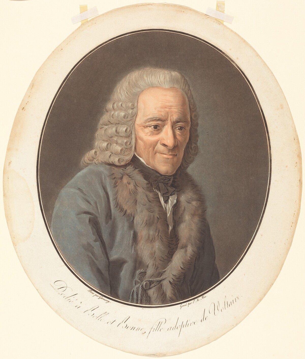 Voltaire by Pierre-Michel Alix