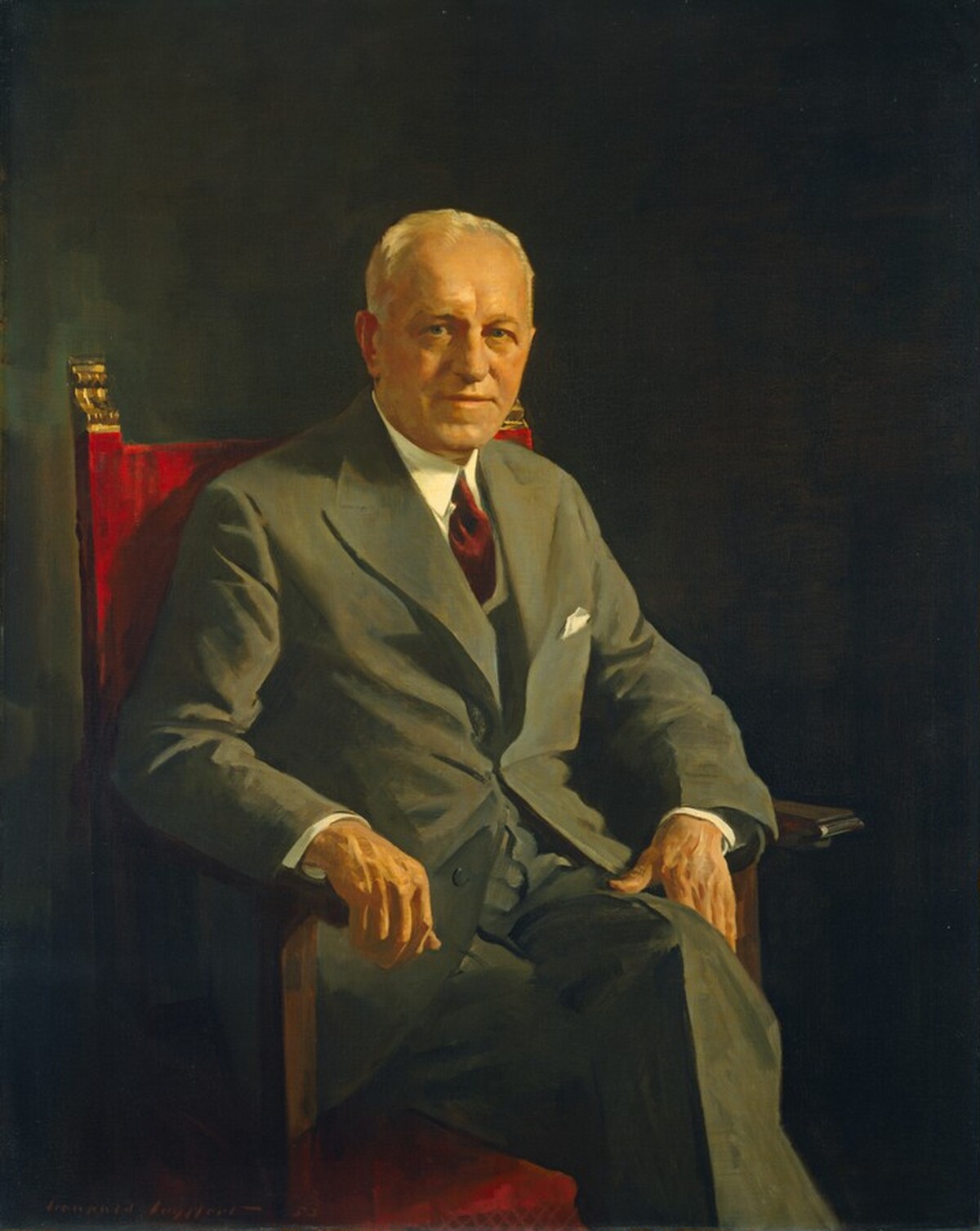 Samuel Henry Kress by Leopold Seyffert