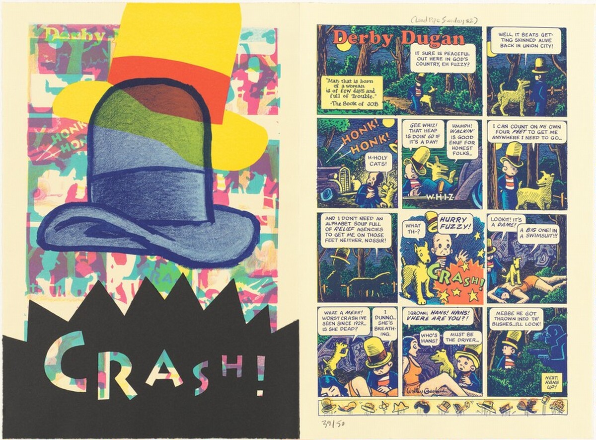 Derby Dugan (verso) by Art Spiegelman