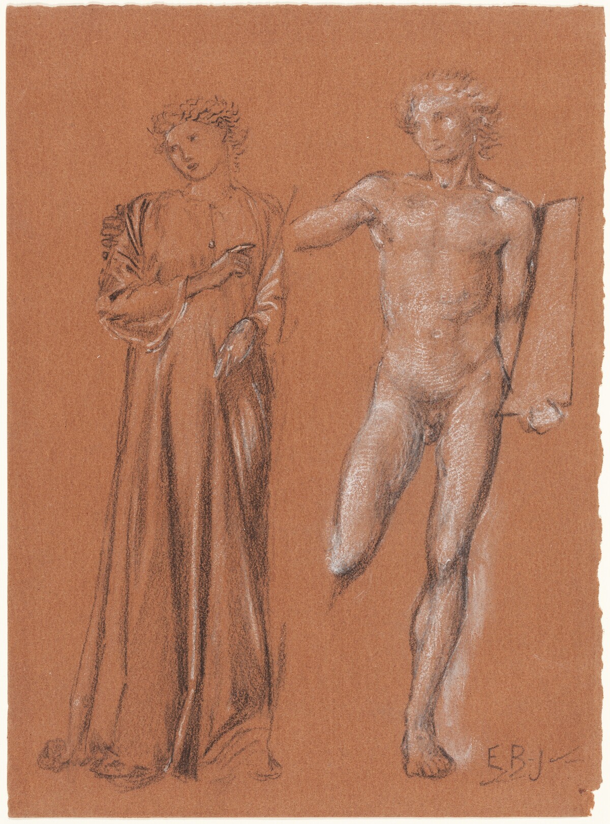 Orpheus and Eurydice by Sir Edward Coley Burne-Jones