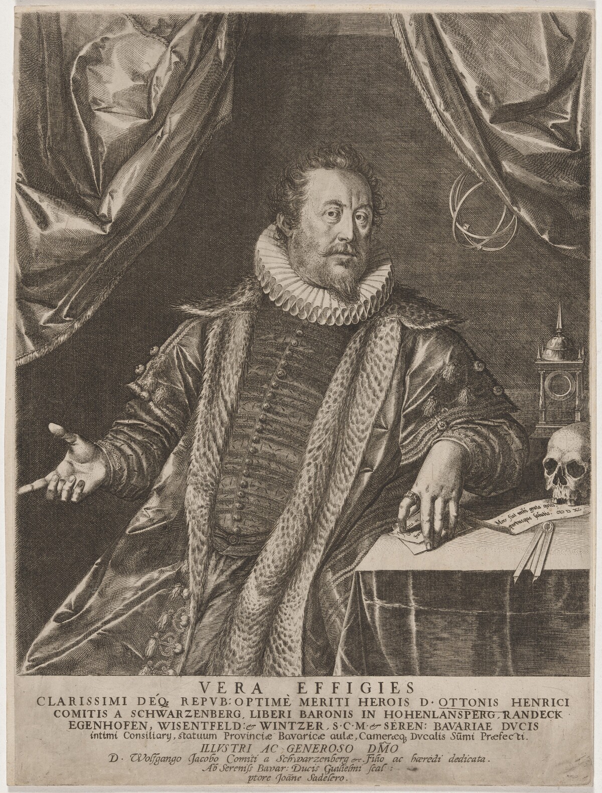 Otto Henry, Count of Schwarzenberg by Jan Sadeler I