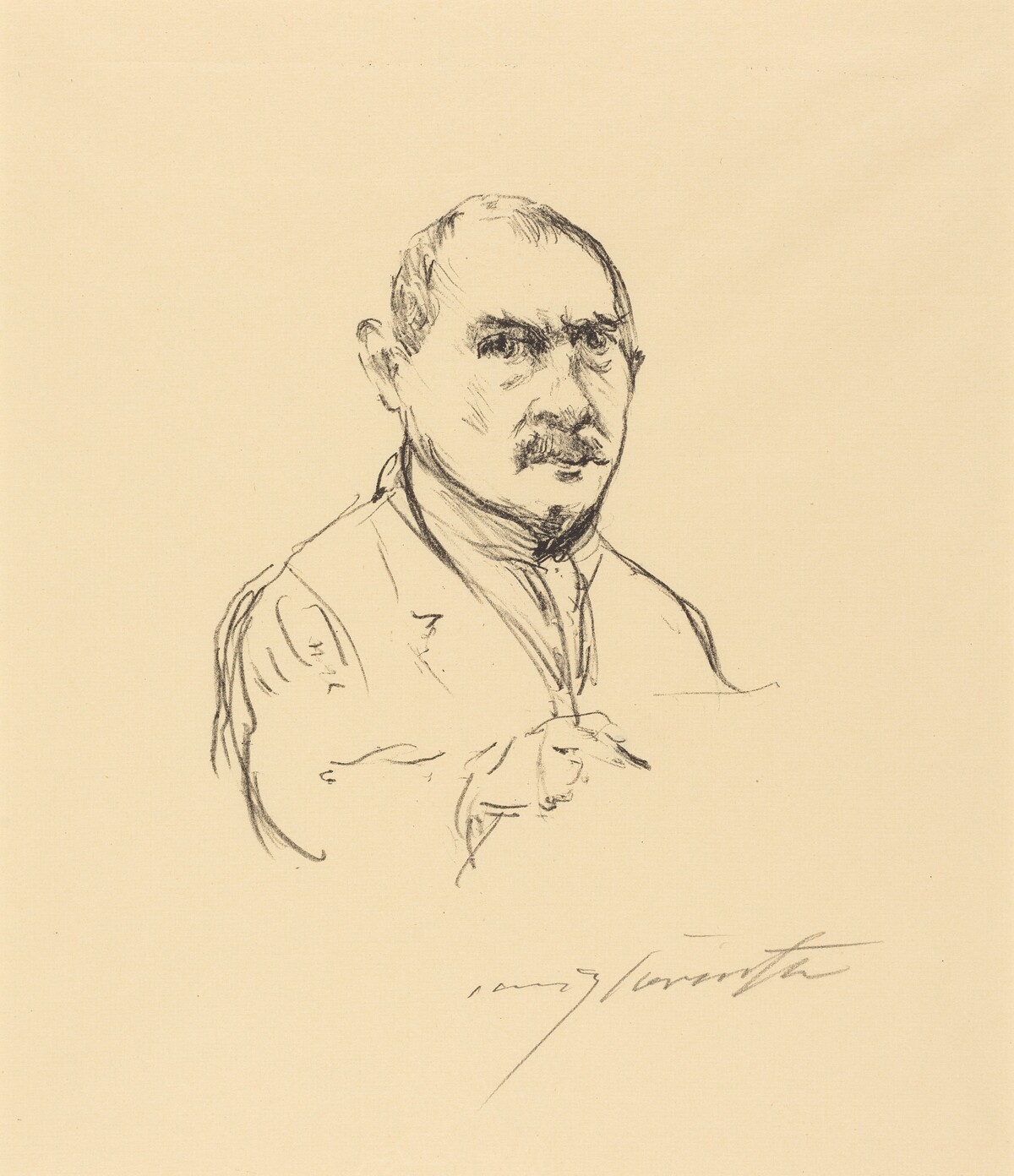 Selbstbildnis (Self-Portrait) by Lovis Corinth