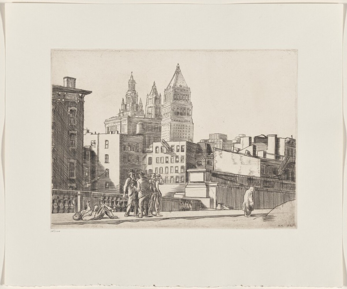 A Morning in May by Reginald Marsh