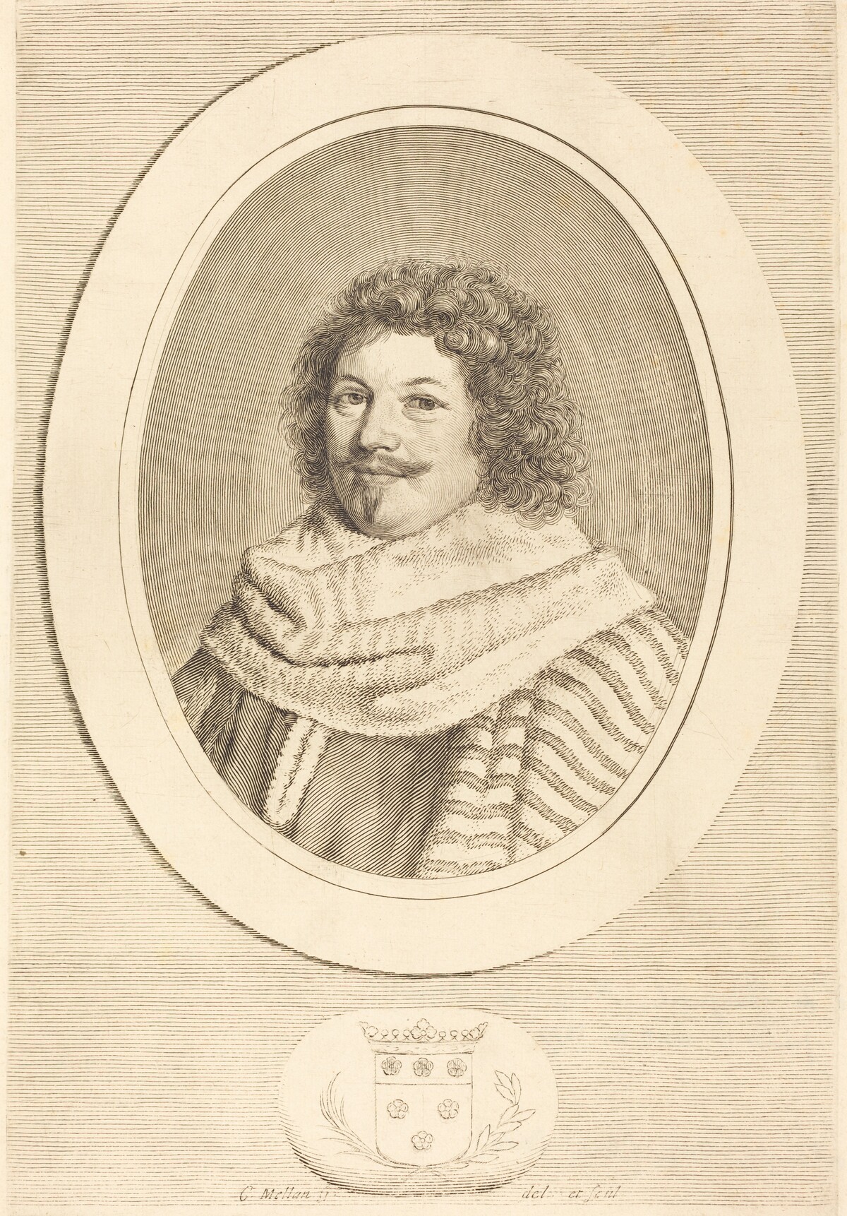 René de Longueil by Claude Mellan