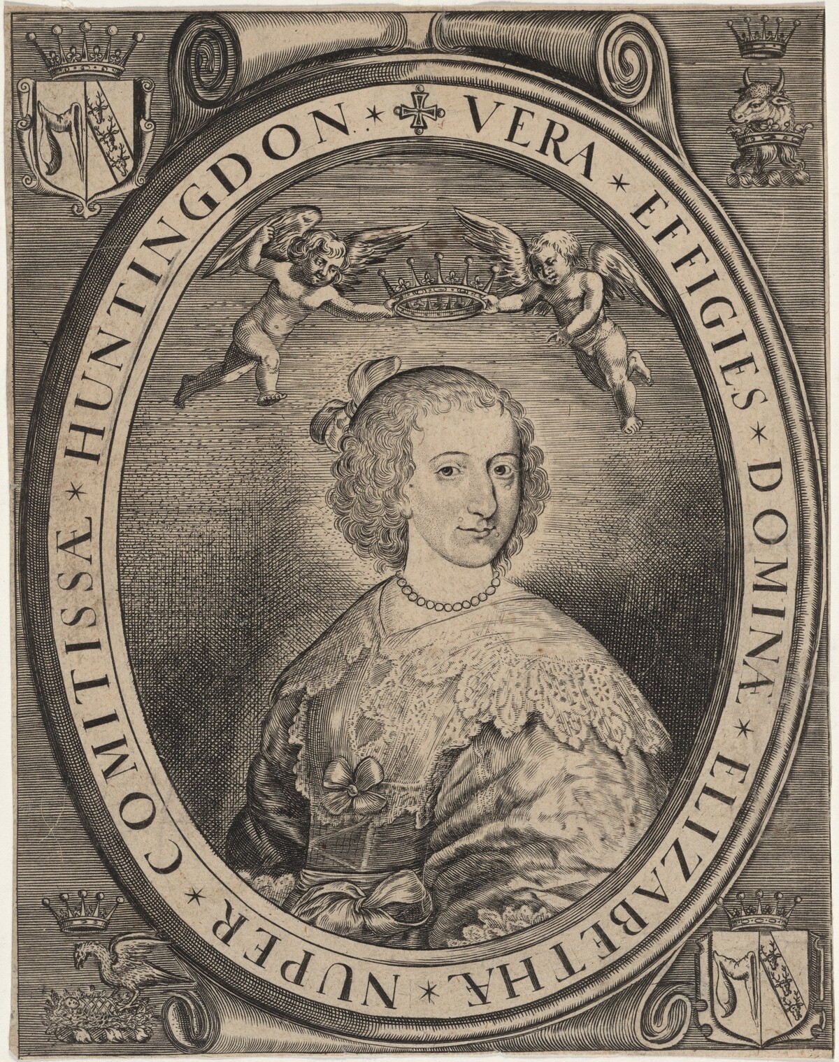 Elizabeth Stanley, Countess of Huntingdon by William Marshall