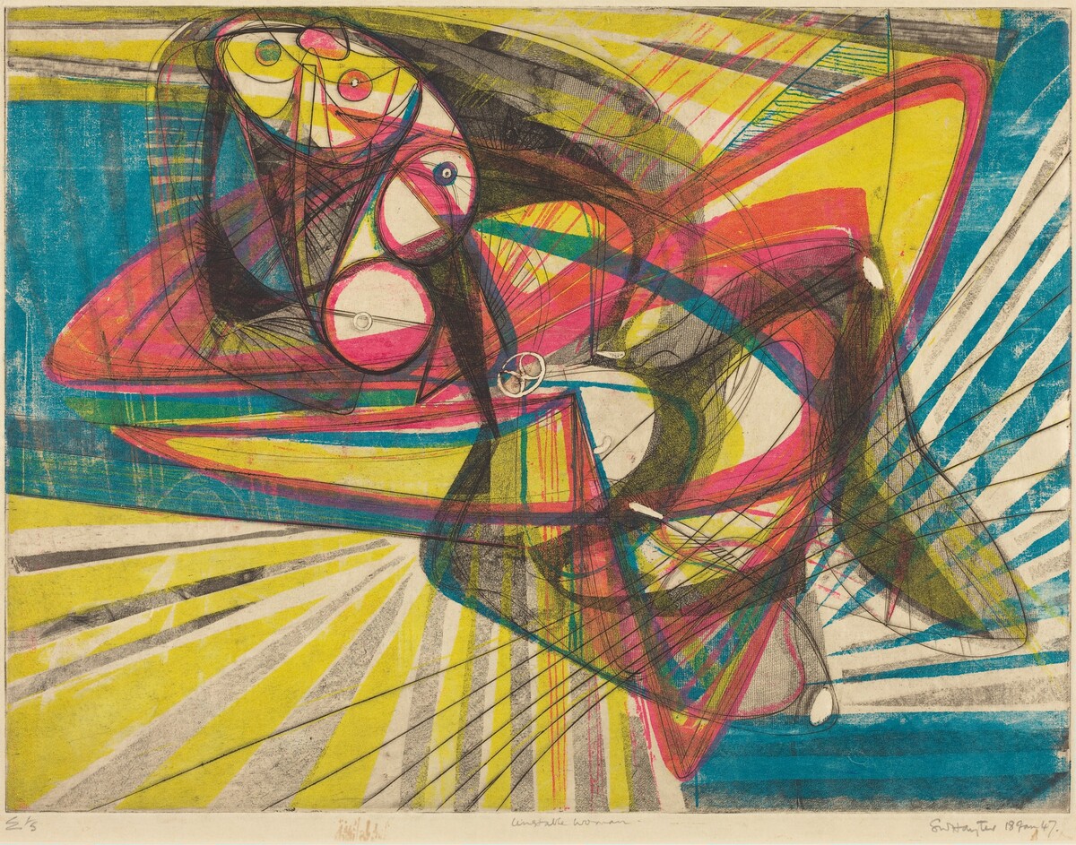 Unstable Woman by Stanley William Hayter