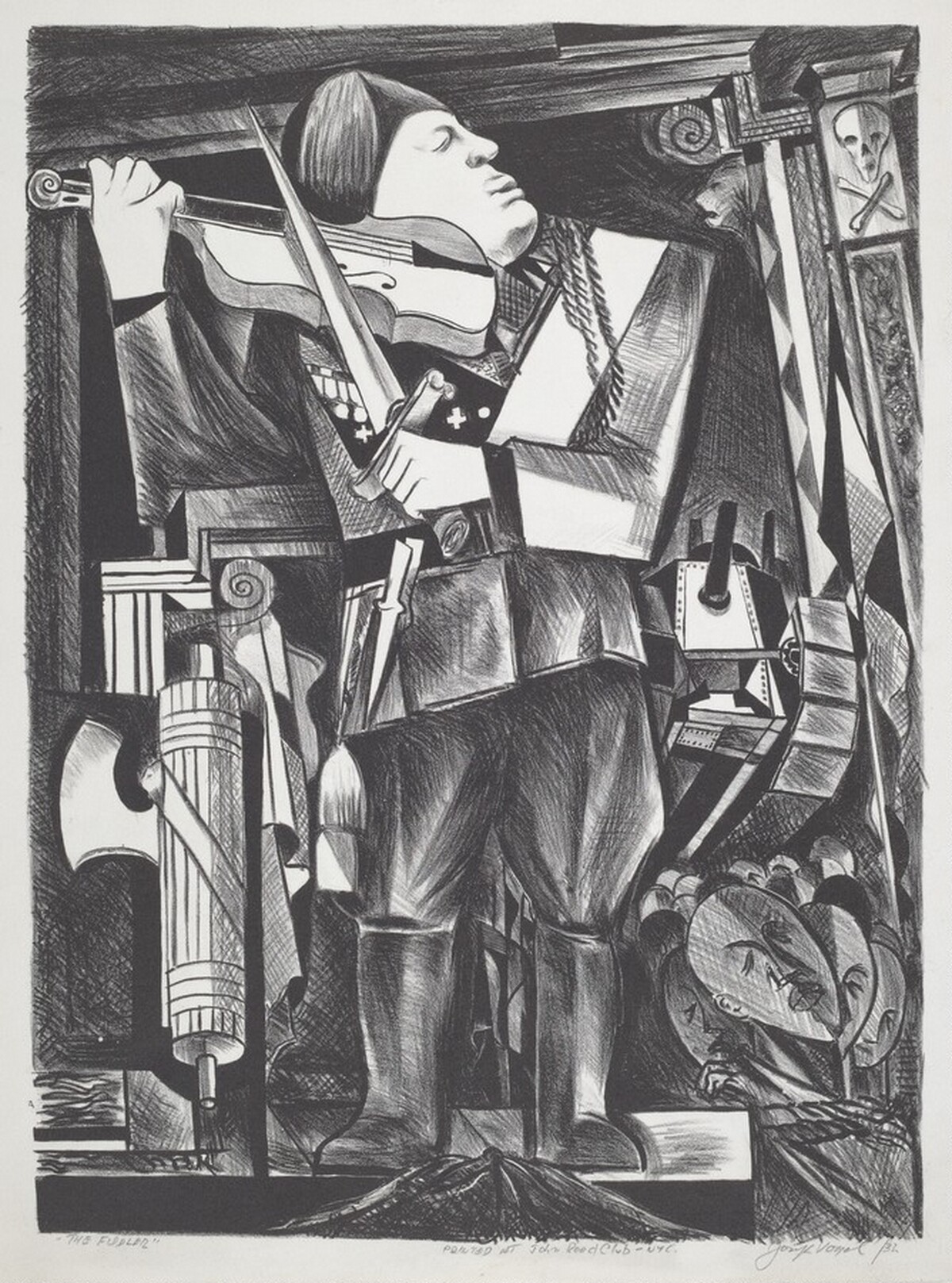 The Fiddler by Joseph Vogel