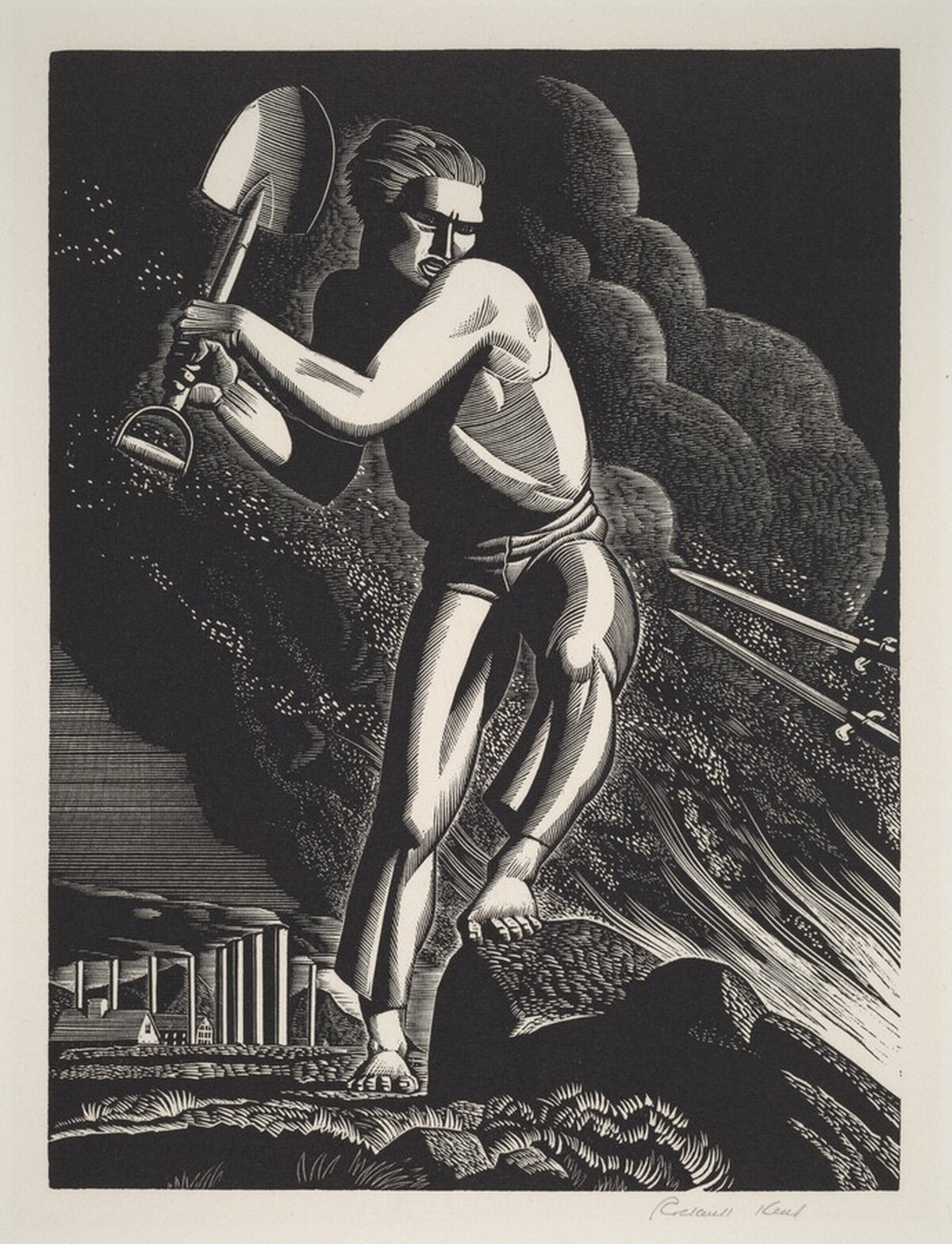 Workers of the World, Unite! by Rockwell Kent