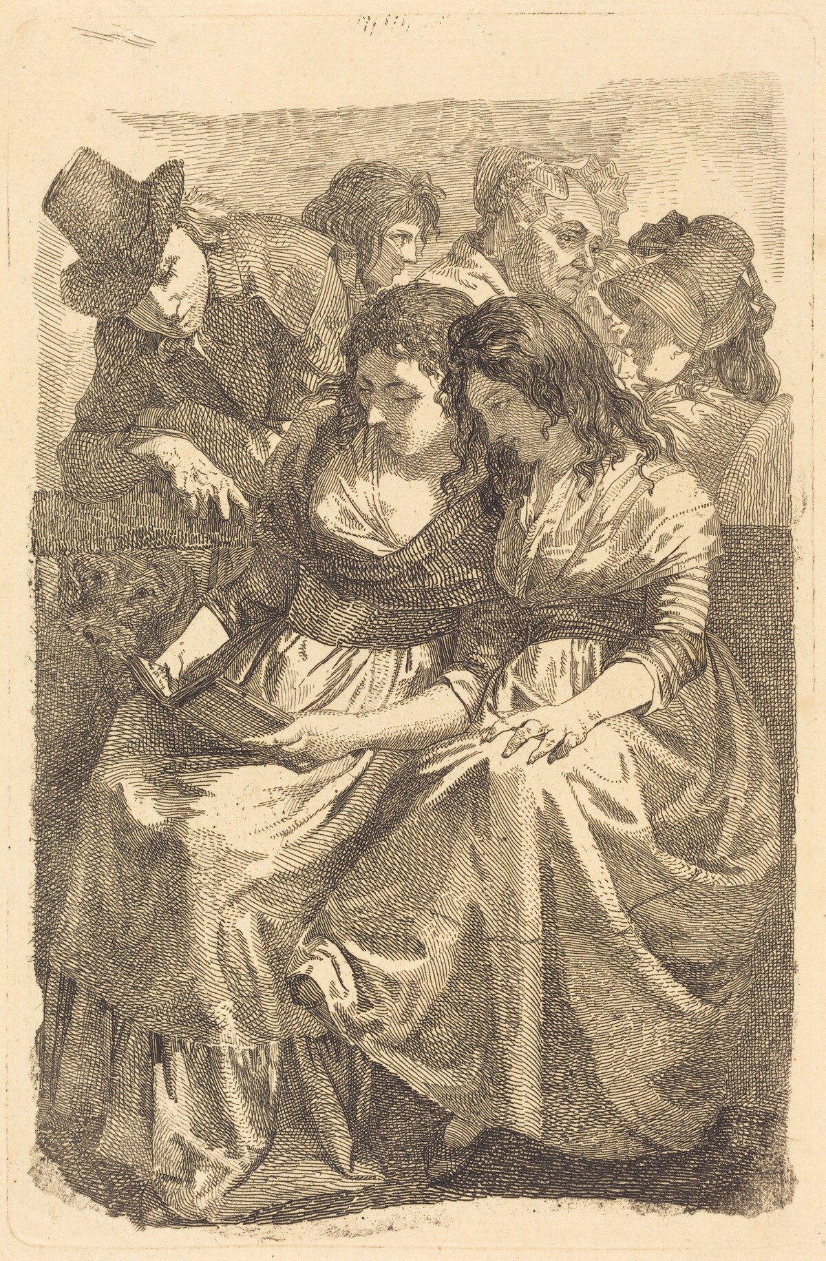 Schadow and His Family by Johann Gottfried Schadow