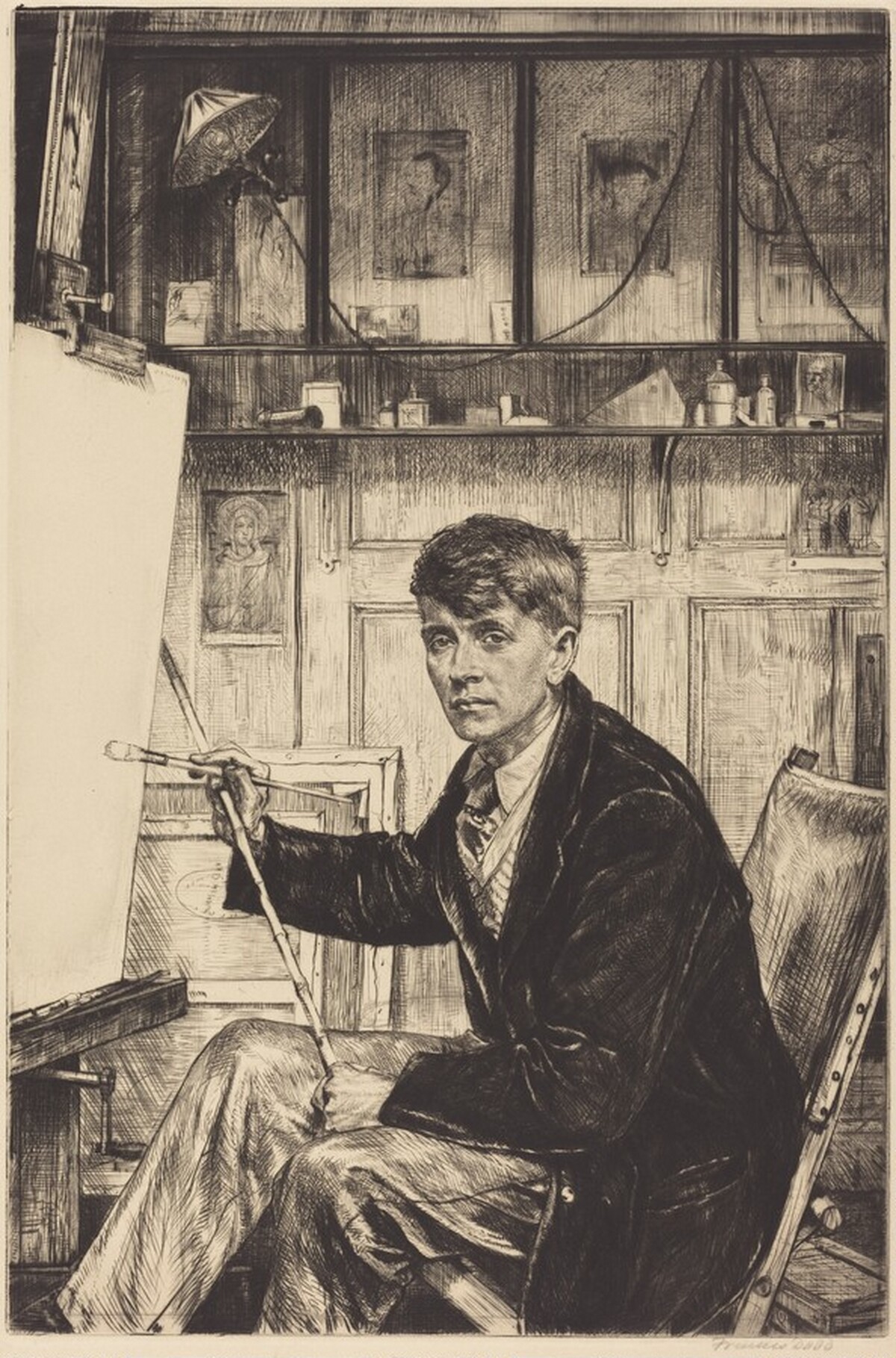 Charles Cundall by Francis Dodd