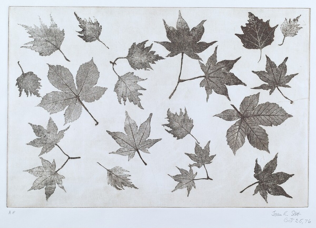 Leaves by Joan Rosenwald Scott