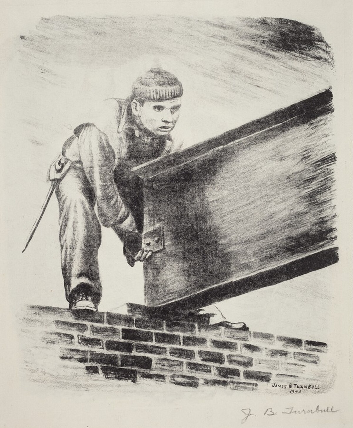 Construction Worker by James Baare Turnbull
