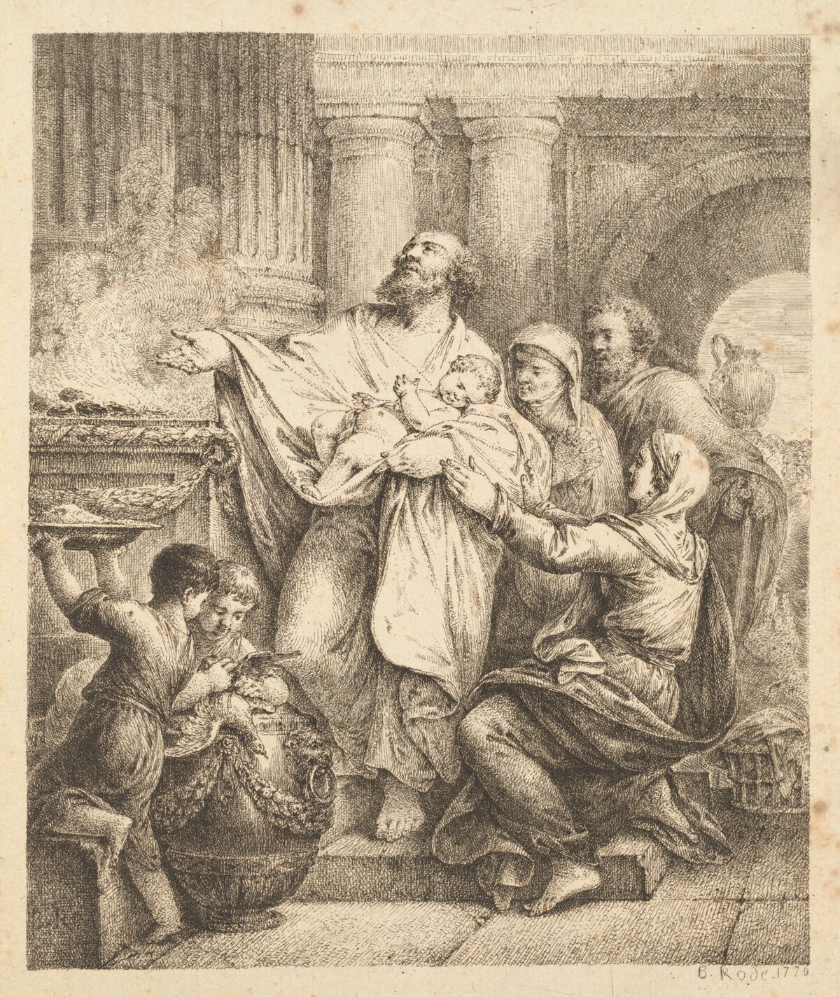 Presentation in the Temple by Bernhard Rode