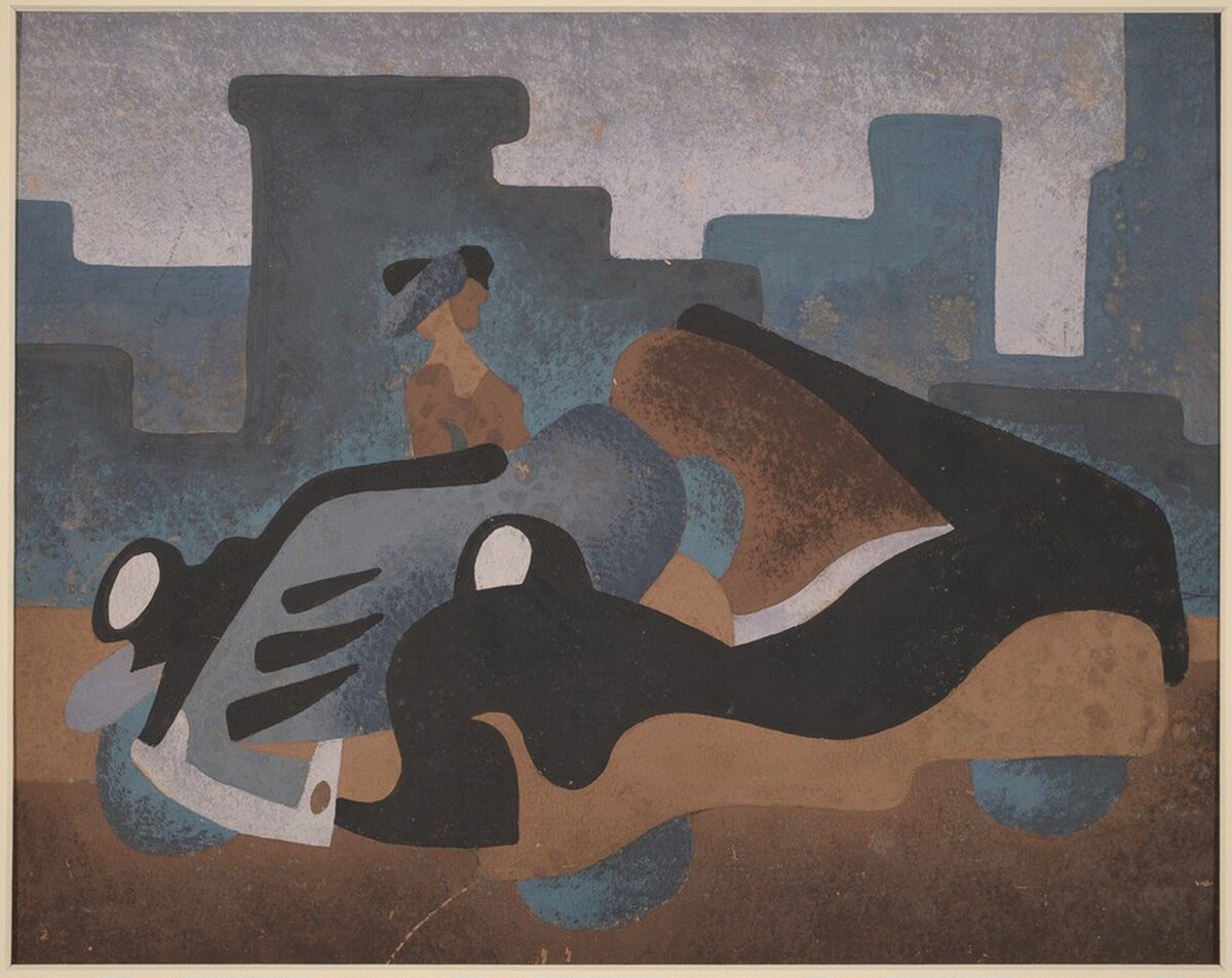 Study for "Auto-Motif #1" by Anthony Velonis