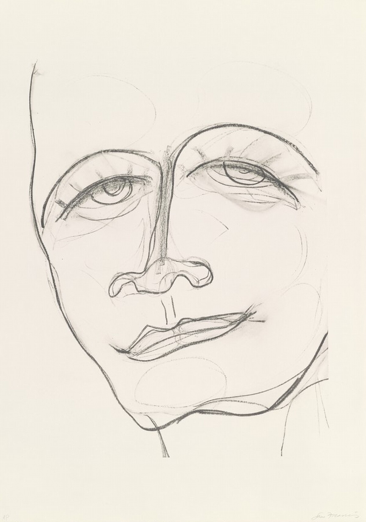 Self-Portrait by Sam Francis