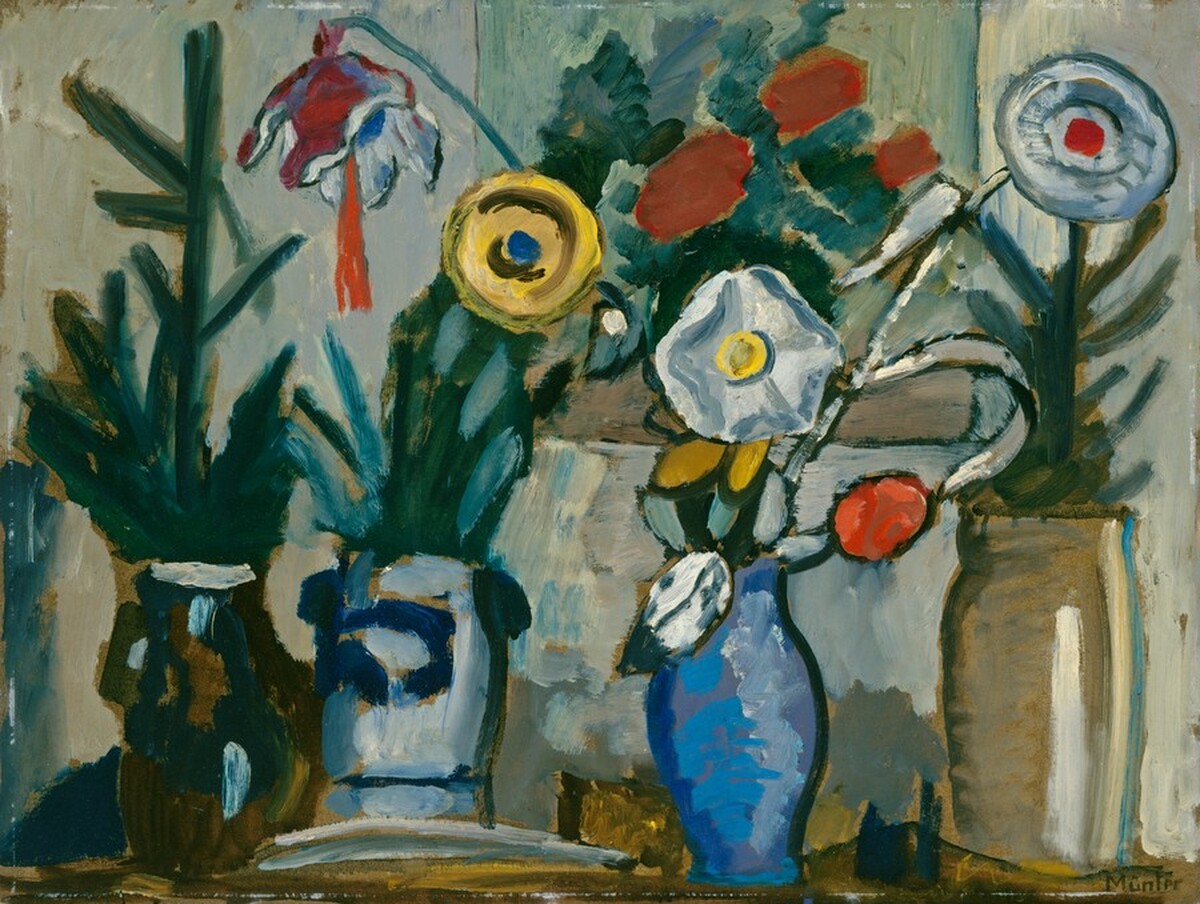 Christmas Still Life by Gabriele Münter