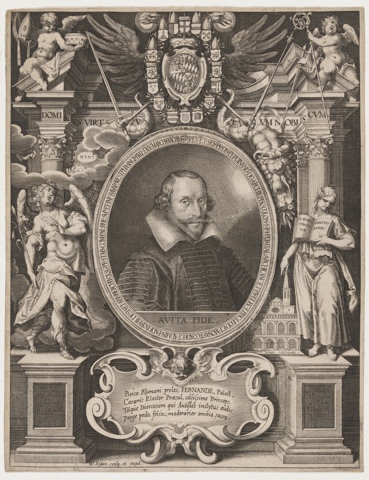 Ferdinand II, Roman Emperor by Wolfgang Philipp Kilian