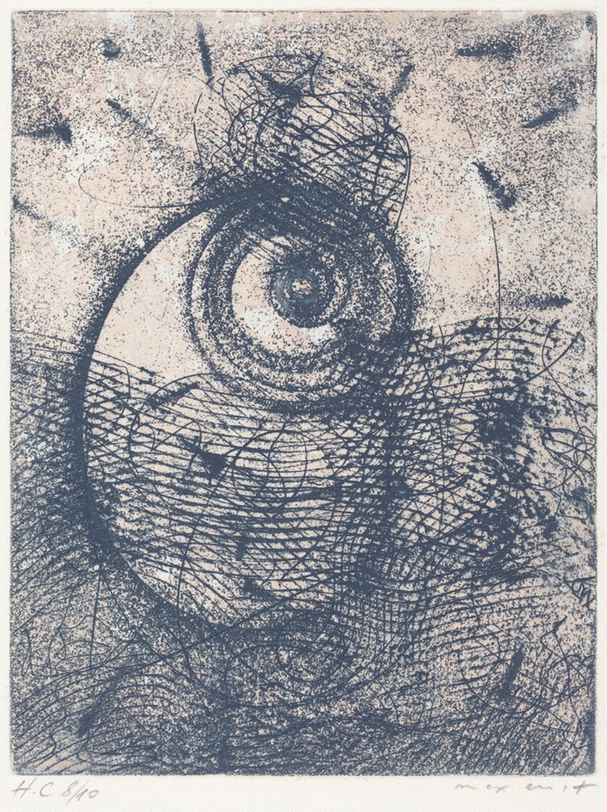 Homage à Rimbaud (Hommage to Rimbaud) by Max Ernst
