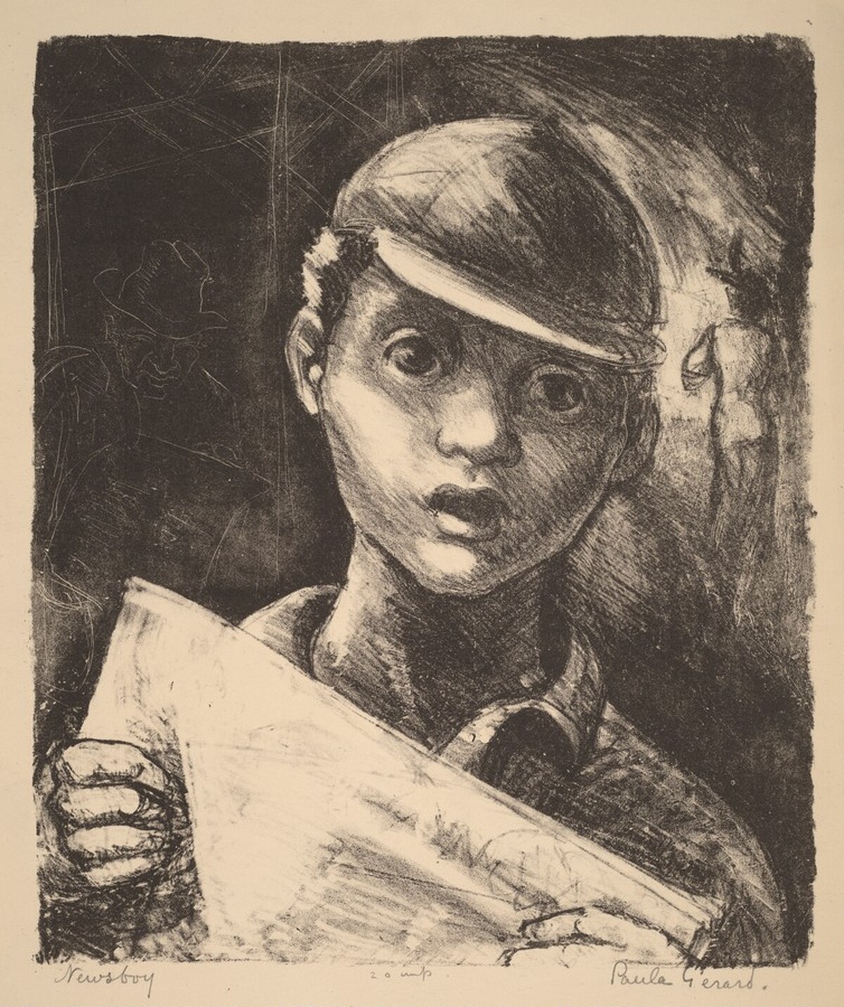 Newsboy by Paula Gerard