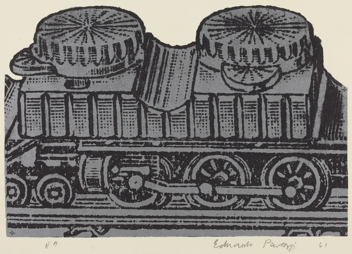 Inkwells Loco-Motif by Eduardo Paolozzi