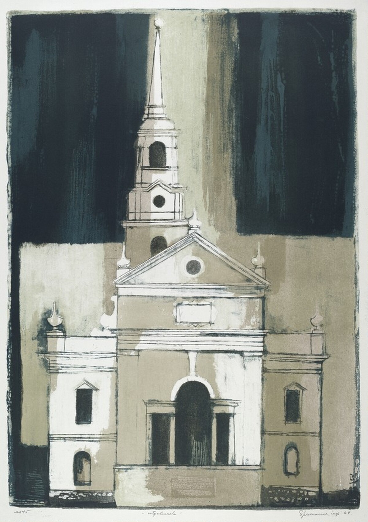 City Church by Benton Murdoch Spruance