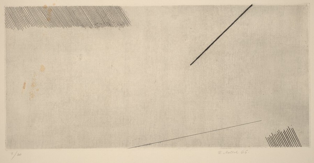 Graphic Sheet 4-II by Karel Malich