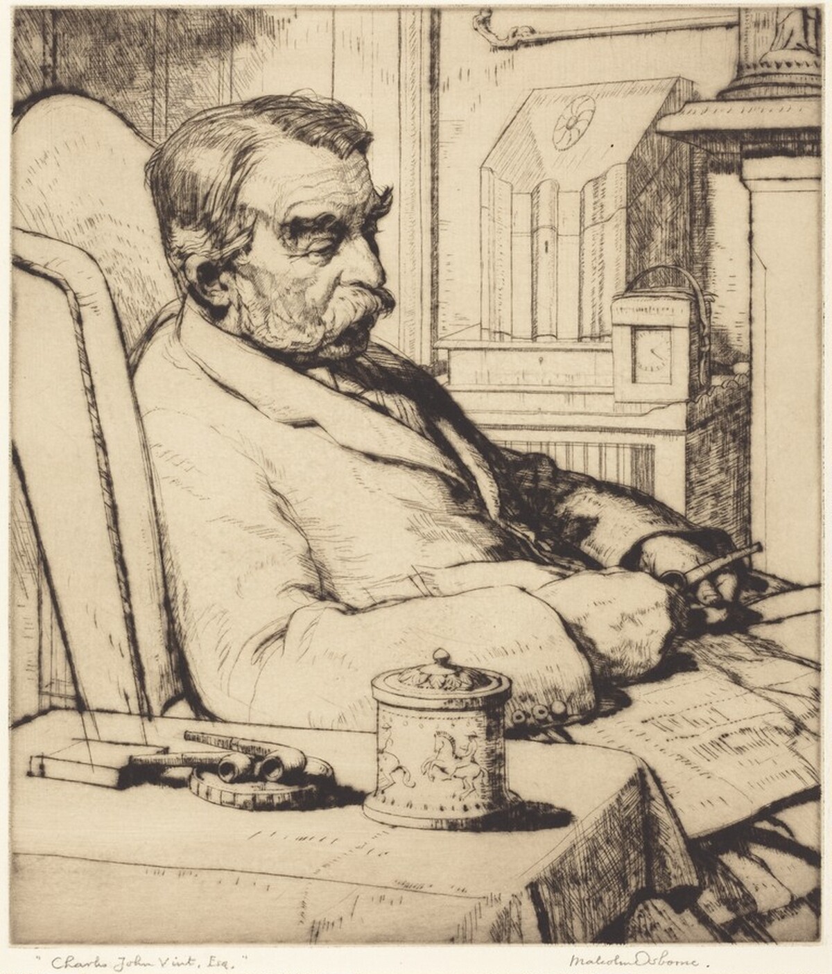 Charles John Vint, Esq. by Malcolm Osborne