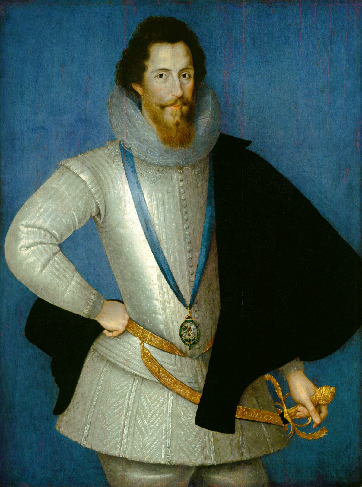 Robert Devereux, 2nd Earl of Essex by Studio of Marcus Gheeraerts, the Younger