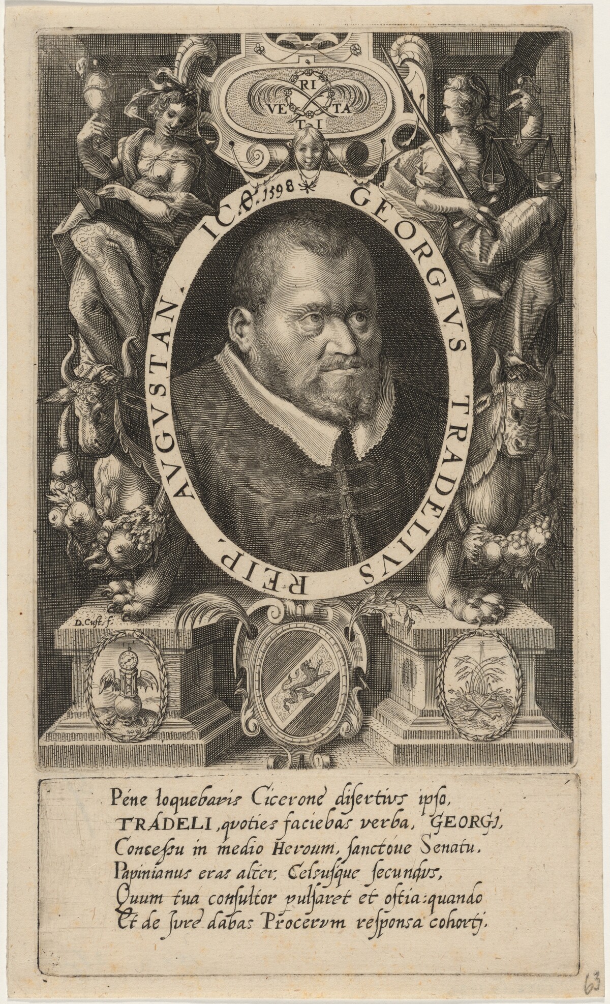 Georg Tradel by Dominicus Custos
