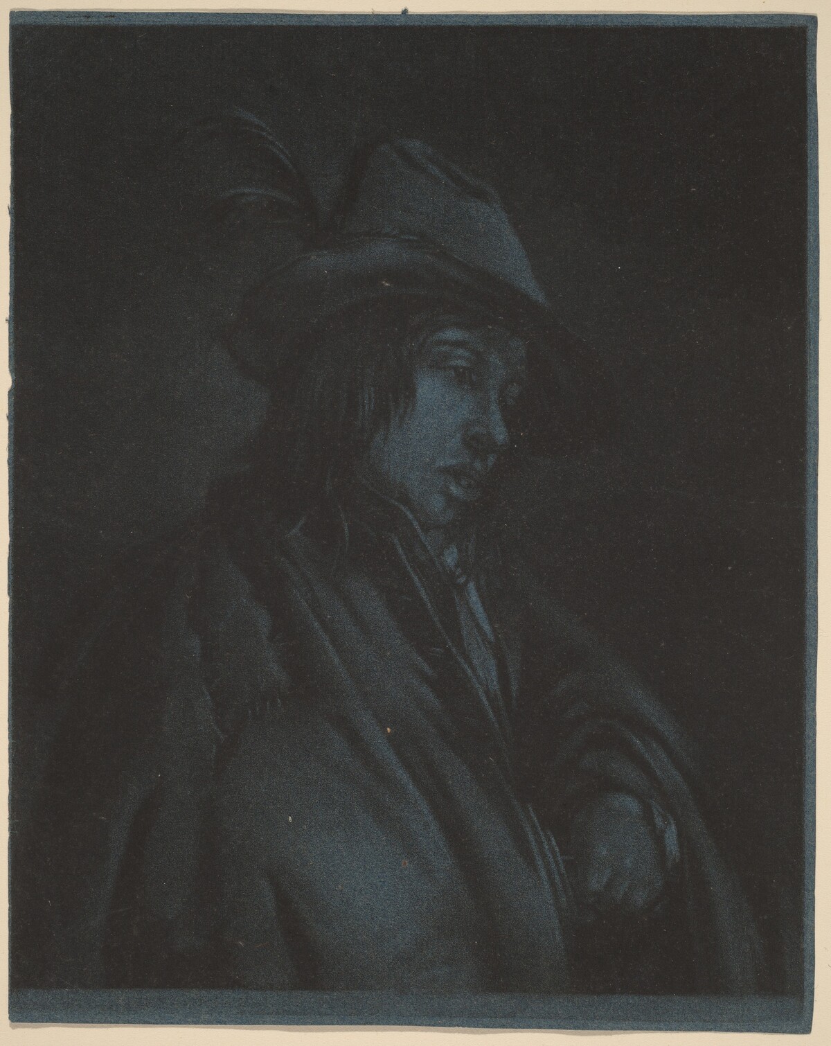 Young Man Playing the Hurdy-Gurdy by Possibly Jan Stolker