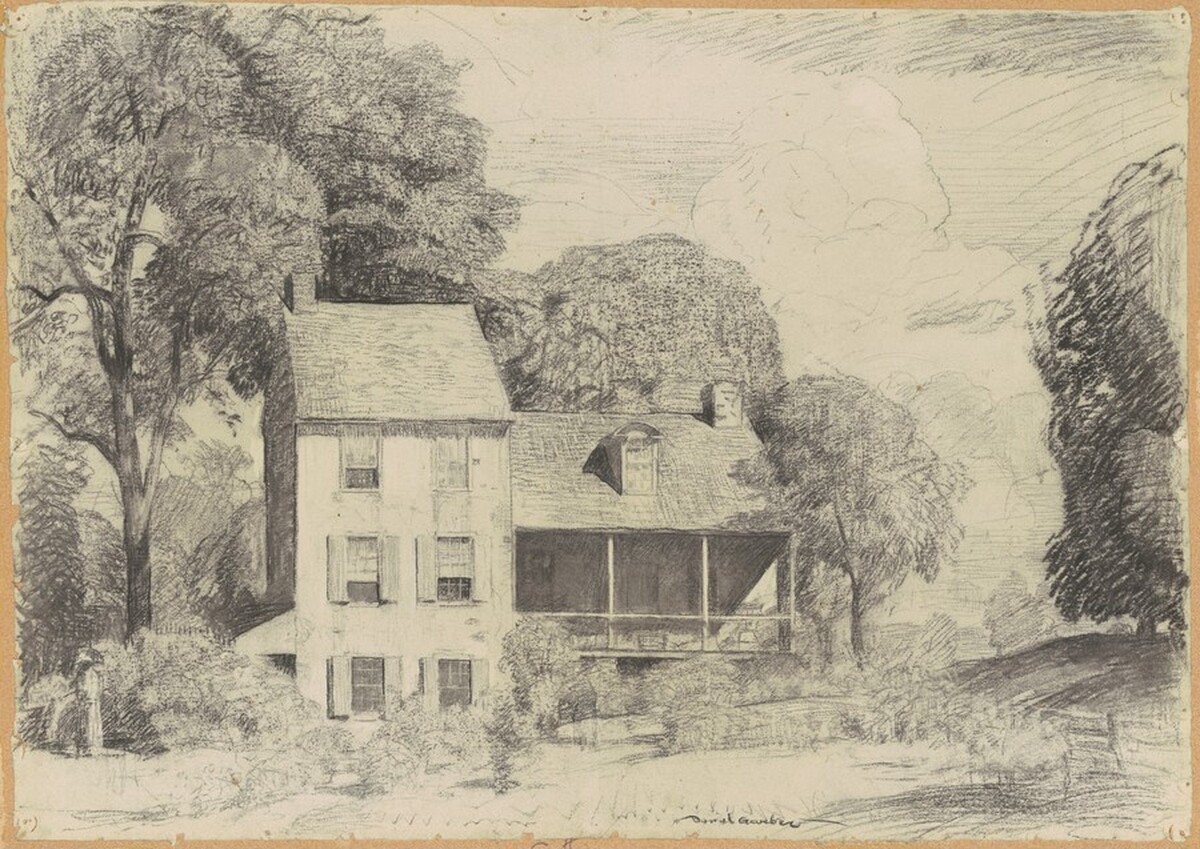 Old House by Daniel Garber